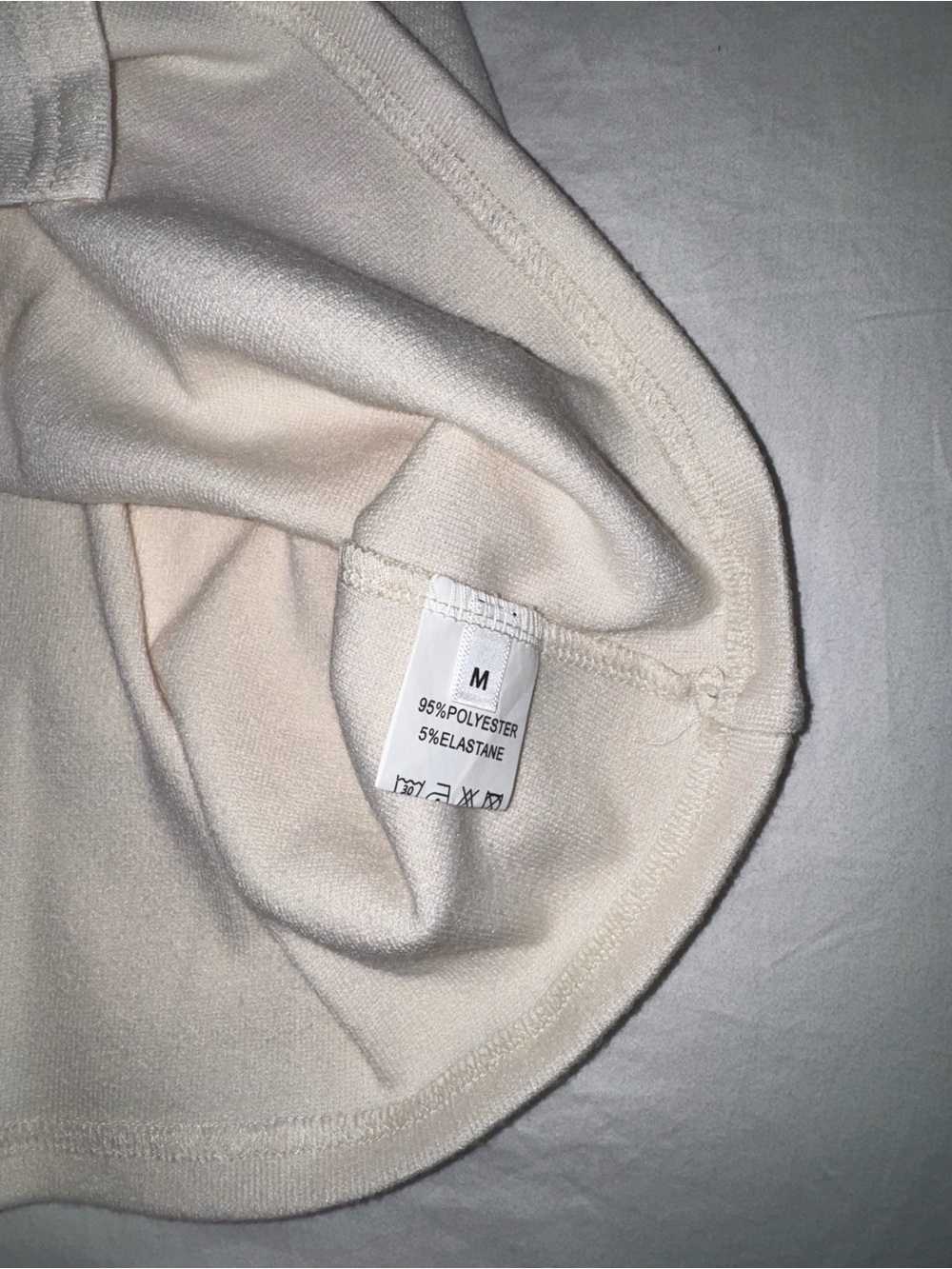 Amazon Cream Button-Front Mini Dress - Picture 2 of 3